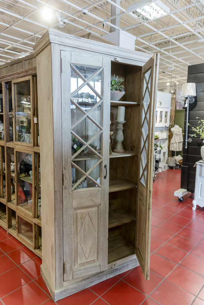 2 Door Glass Cabinet