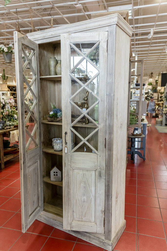 2 Door Glass Cabinet