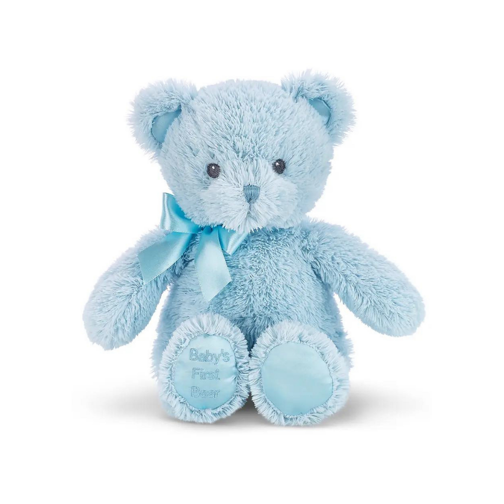 Baby's First Bear Plush - Blue