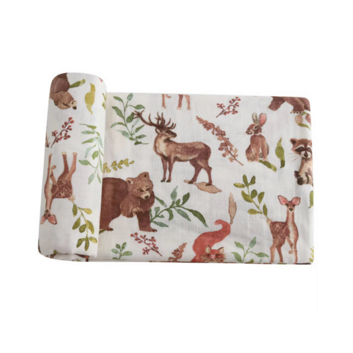 Forest Animals Swaddle