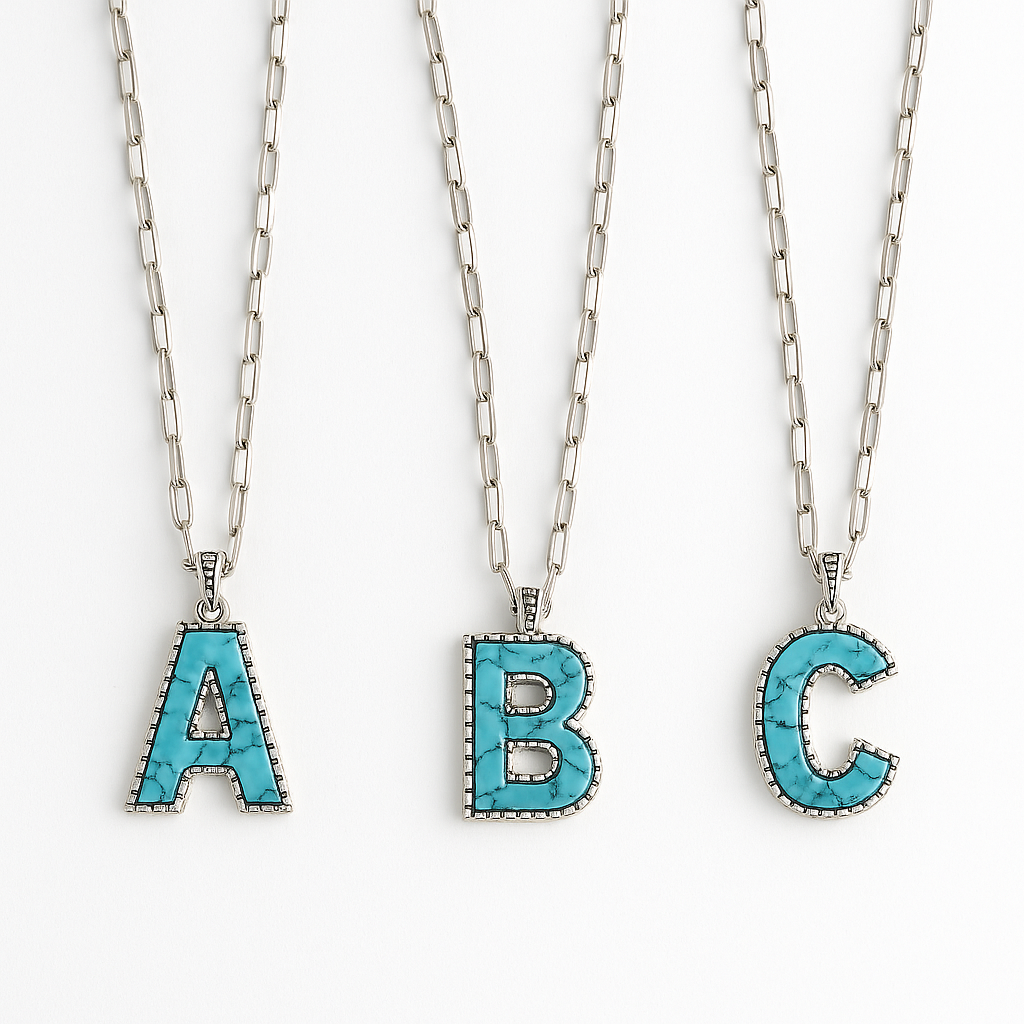 Western Initial Necklace