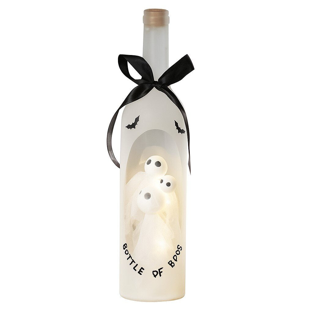 Bottle of Boos Light-Up Halloween Decoration