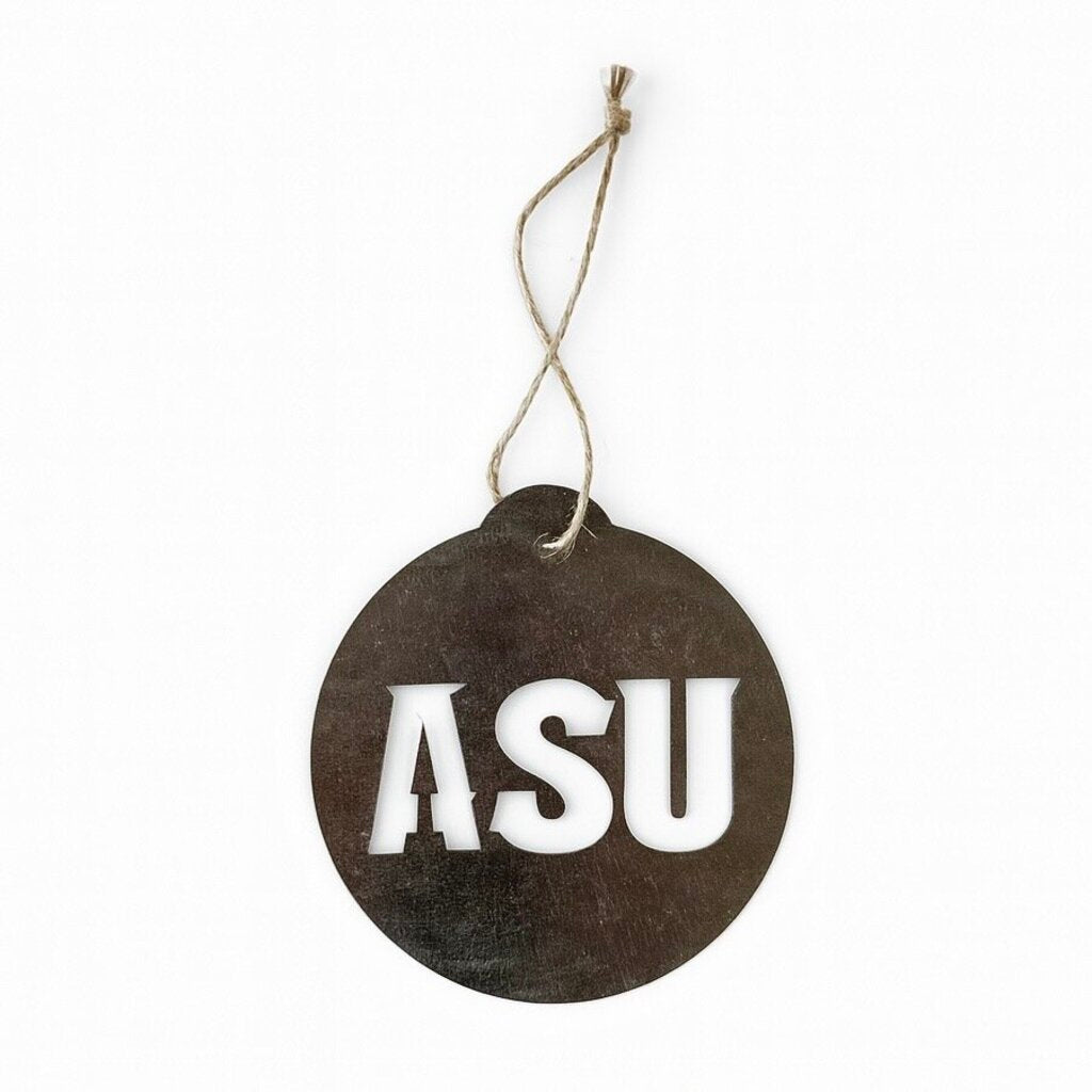 ASU Metal Ornament – Arizona State University
