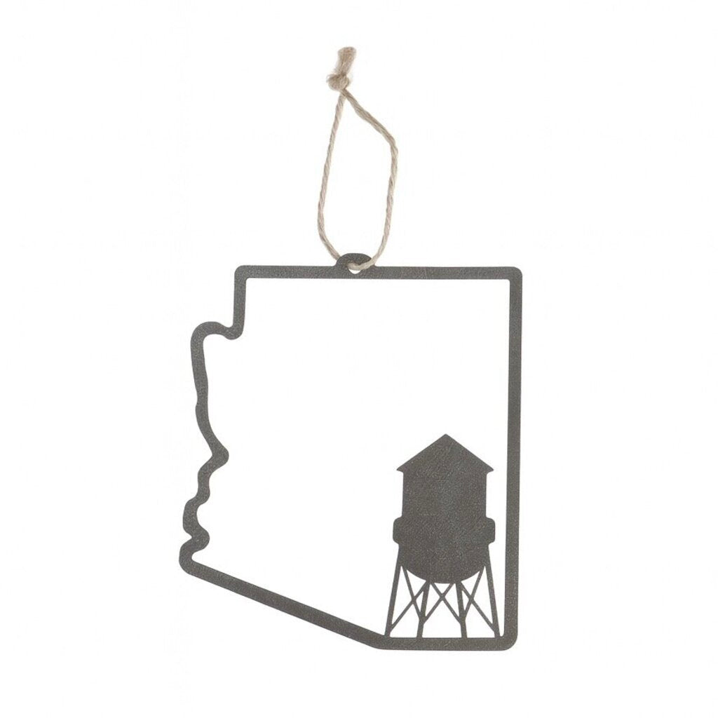 Gilbert, Arizona Water Tower Metal Ornament