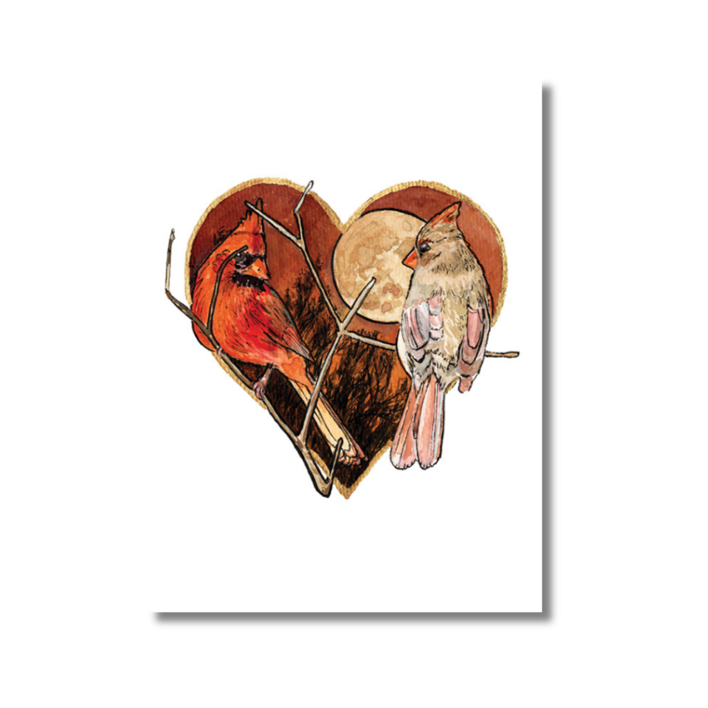 Abundant Hearts Greeting Card