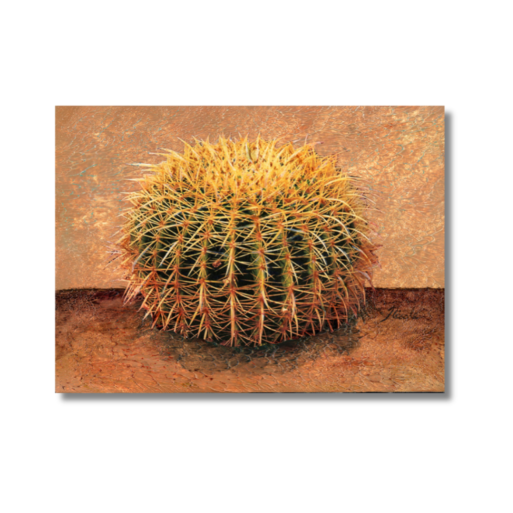 Golden Barrel Cactus Greeting Card