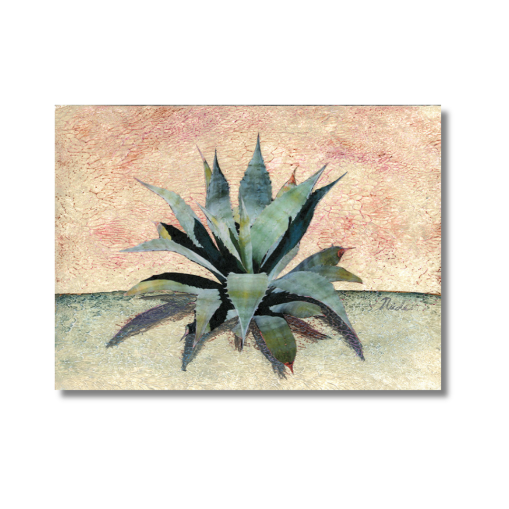 Century Plant Cactus Greeting Card