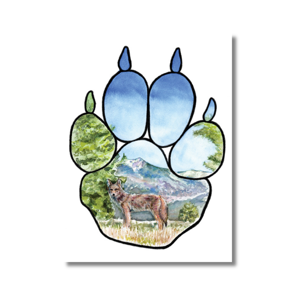 El Lobo Greeting Card