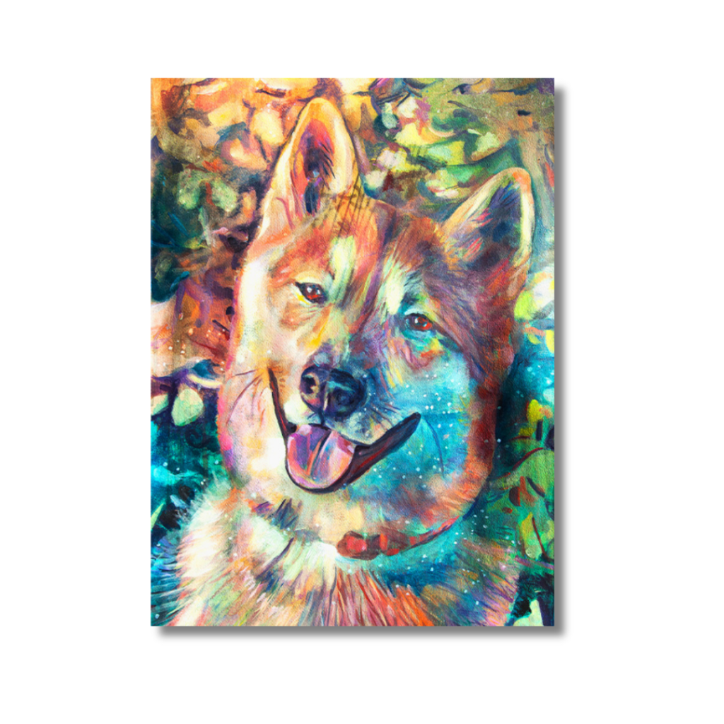 Koda Greeting Card