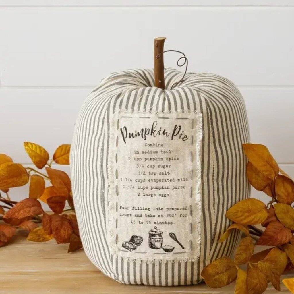 STRIPED PUMPKIN /PIE PATCH