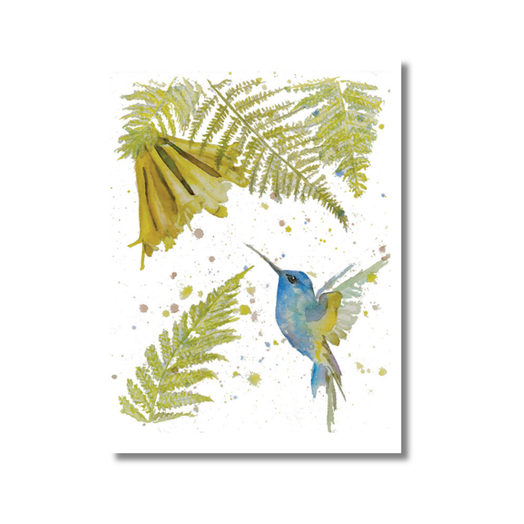Golden Greeting Card