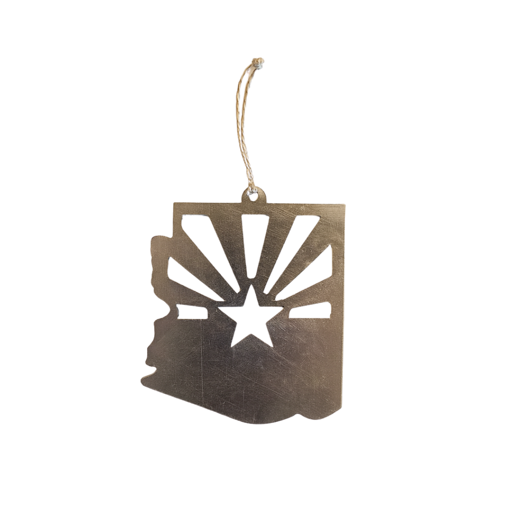Arizona State Flag Metal Ornament