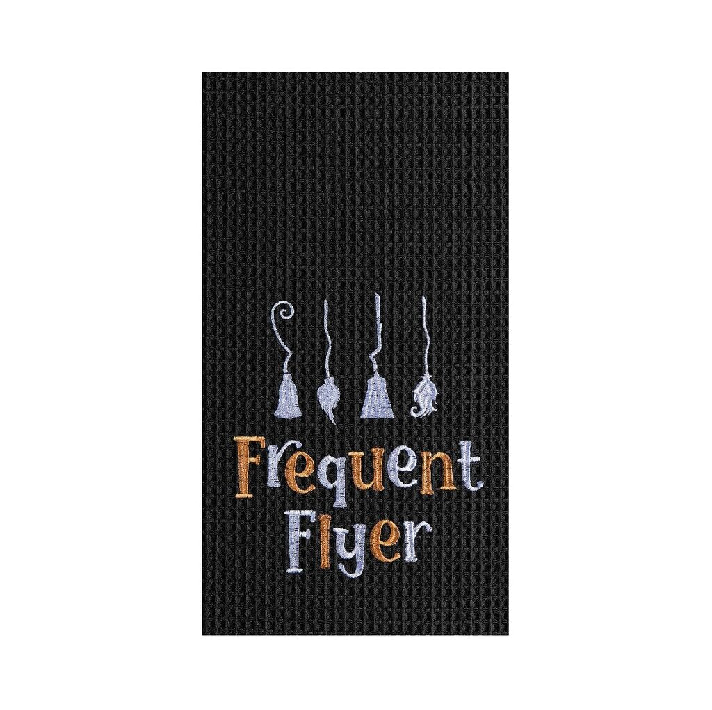 Halloween Frequent Flyer Kitchen Towel