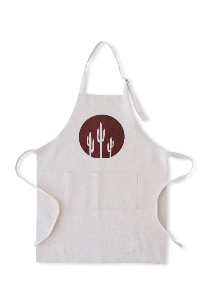 Dark Clay Saguaro Apron