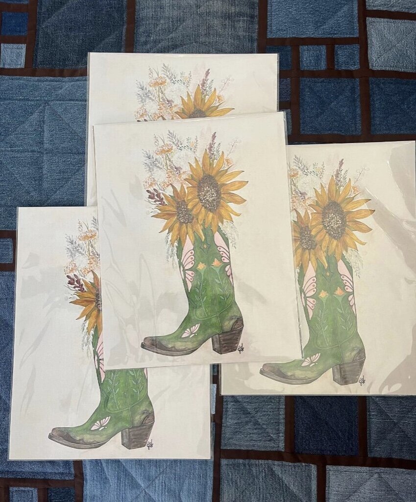 11x14 Prints - Flowers ta Boot