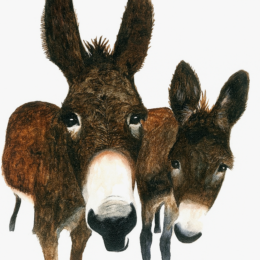 11x14 Prints - Murray Donkeys