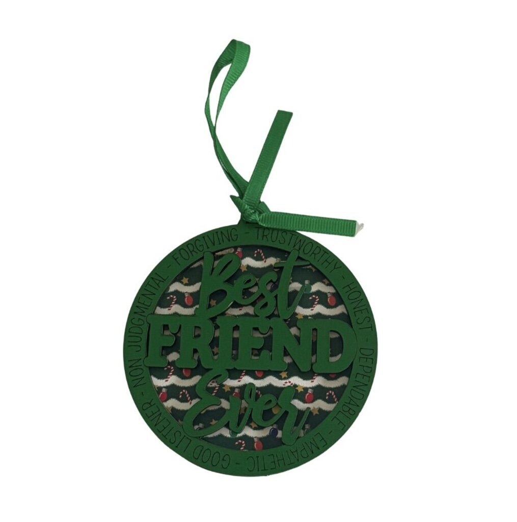 Best Friend Ever Holiday Ornament
