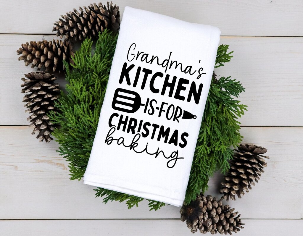 Grandma's Kitchen Tea Towel