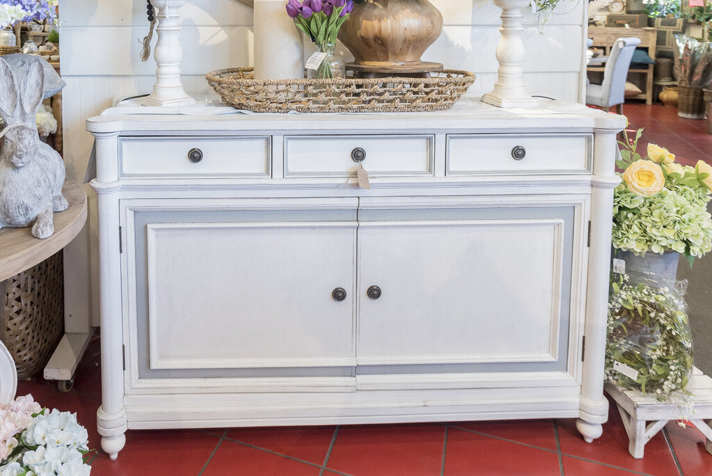 White Entry Cabinet/Buffet (55)