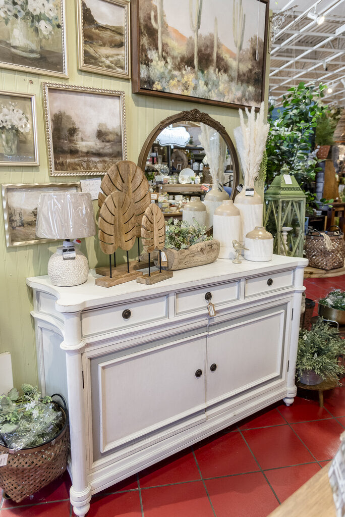White Entry Cabinet/Buffet (55)