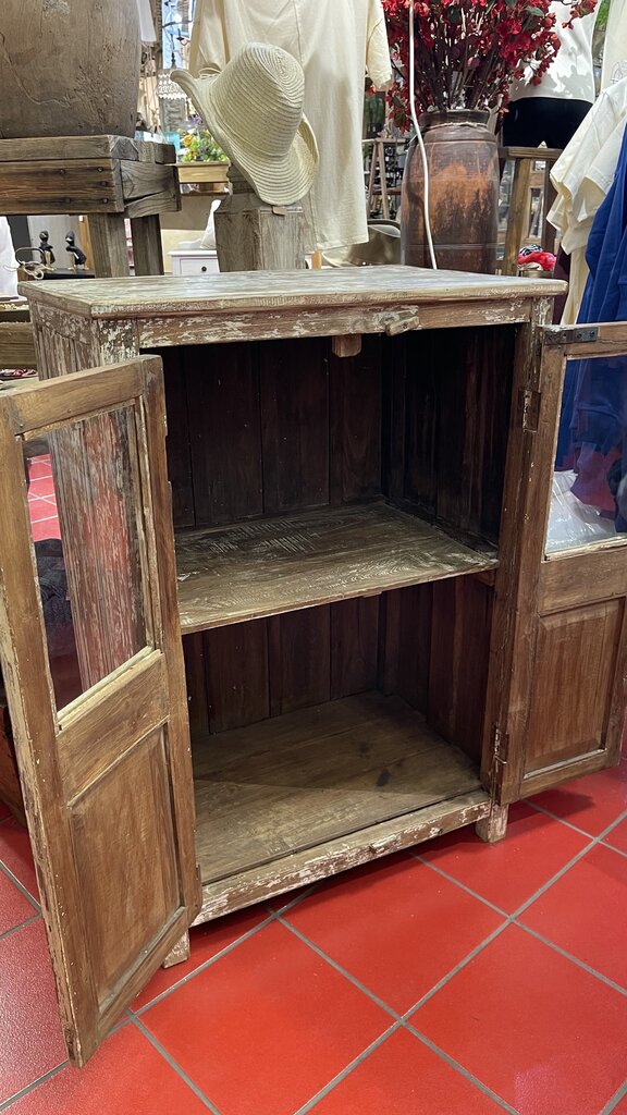 2 Door Glass Cabinet