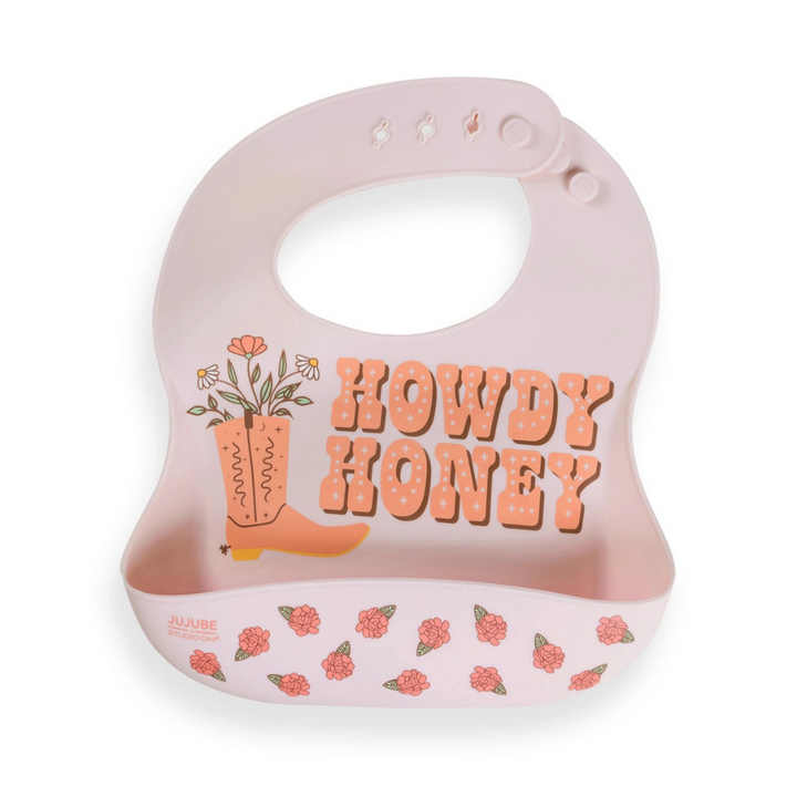 Bloomin Boot Silicone Bib