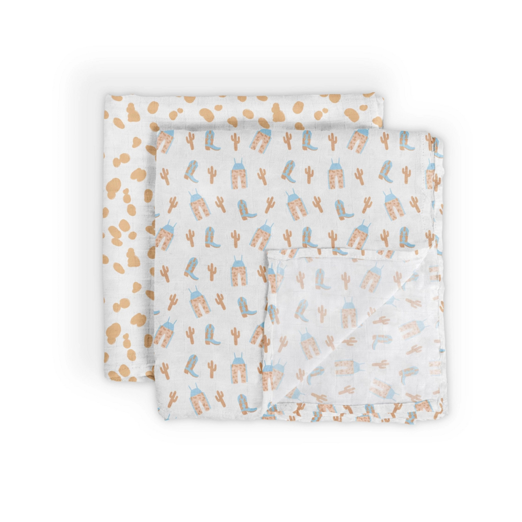 Howdy Partner Swaddle Blanket Set