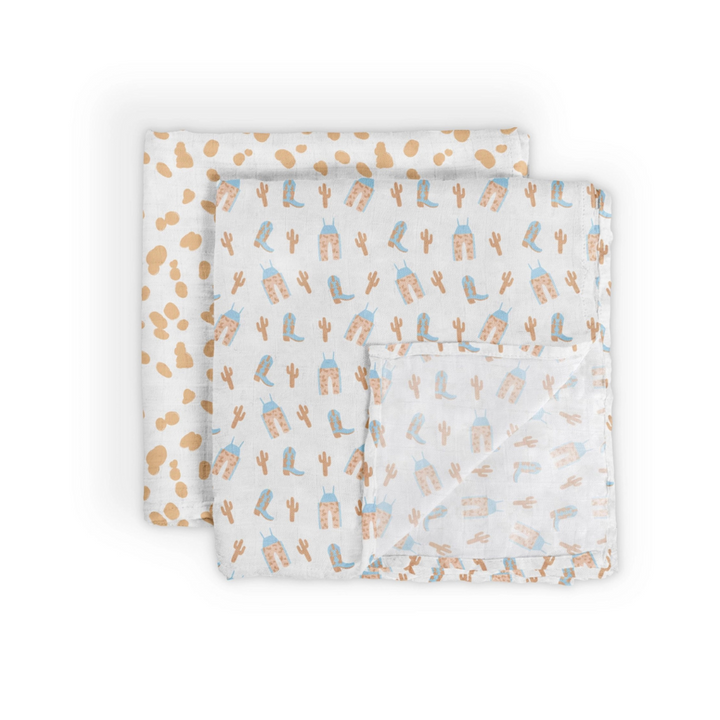 Howdy Partner Swaddle Blanket Set