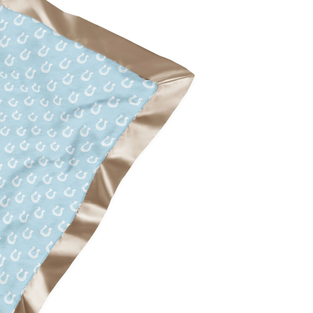 Howdy Partner Reversible Baby Blanket