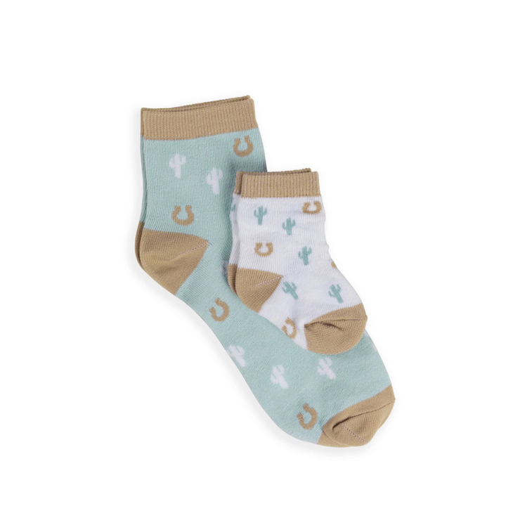 Howdy Partner Mama and Me Socks
