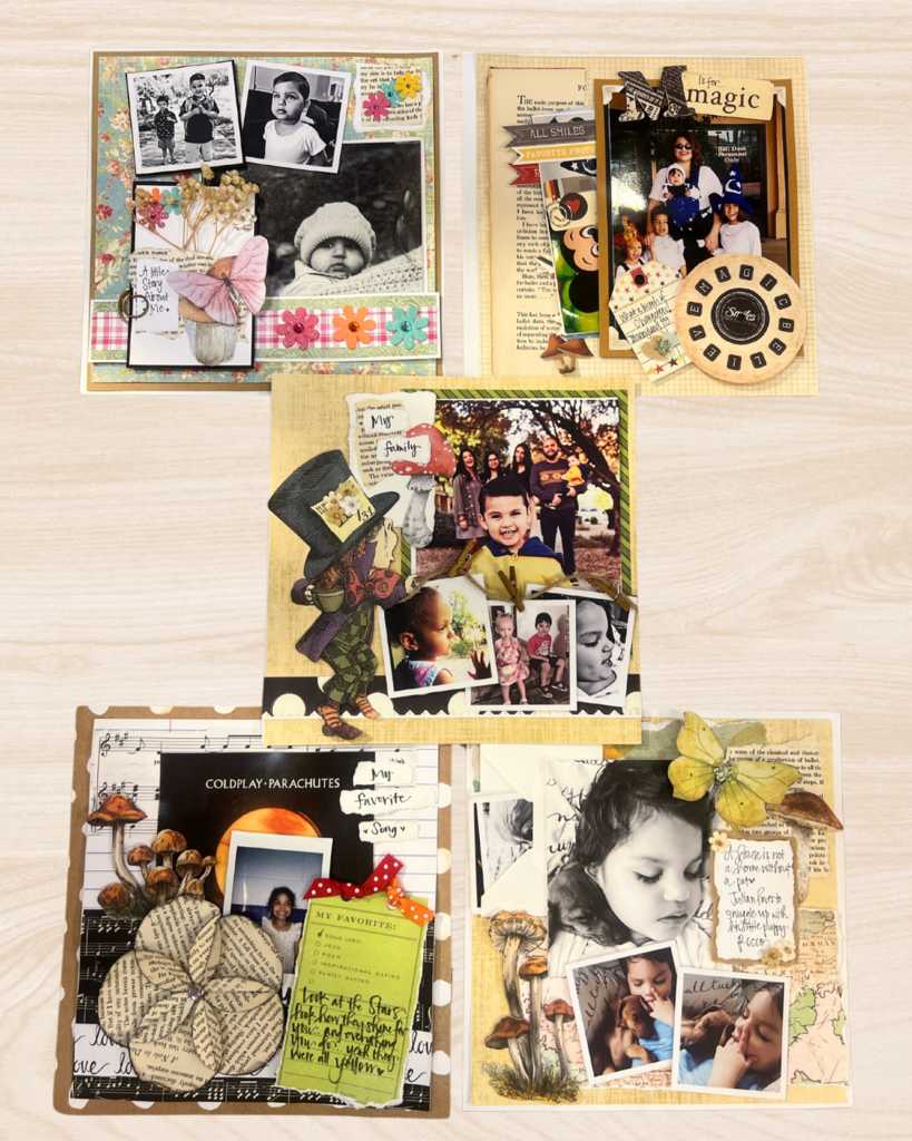 7/12 A Few of My Favorite Things Scrapbook Workshop