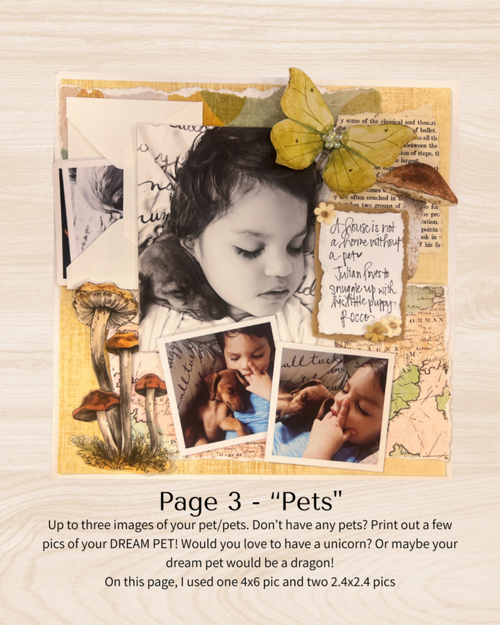 7/12 A Few of My Favorite Things Scrapbook Workshop