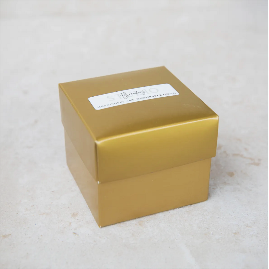 Arizona Moonlight - Hand Painted Glass Ornament