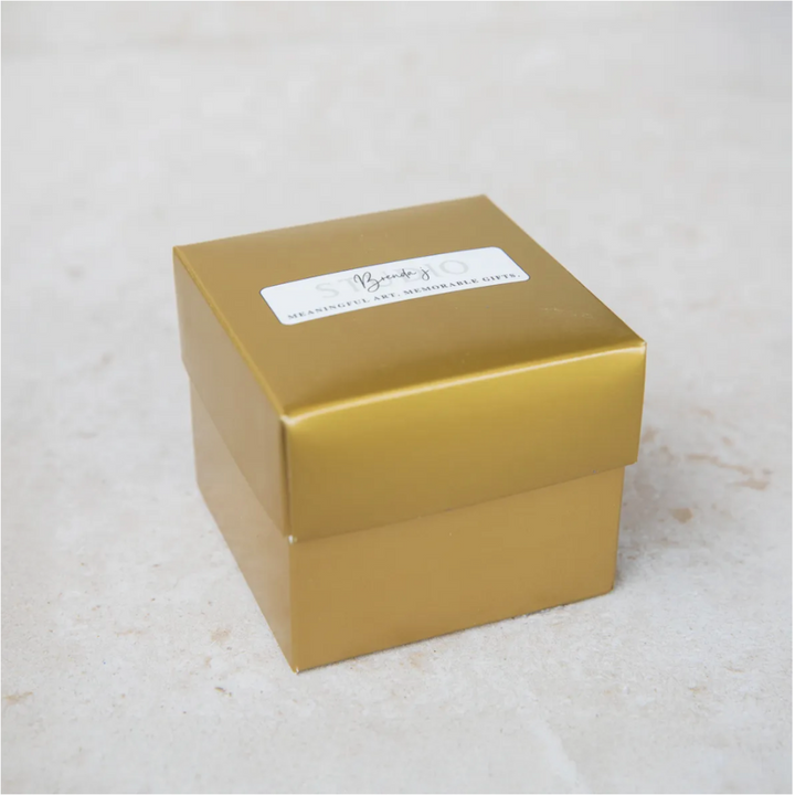 Arizona Moonlight - Hand Painted Glass Ornament