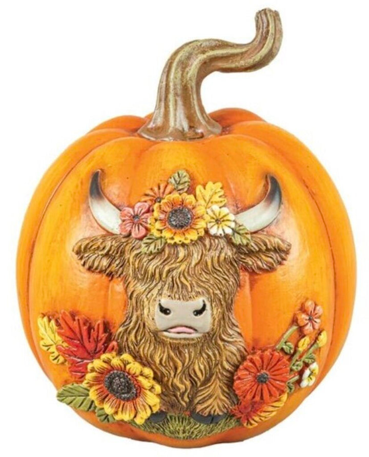Harvest Highland Cow Pumpkin